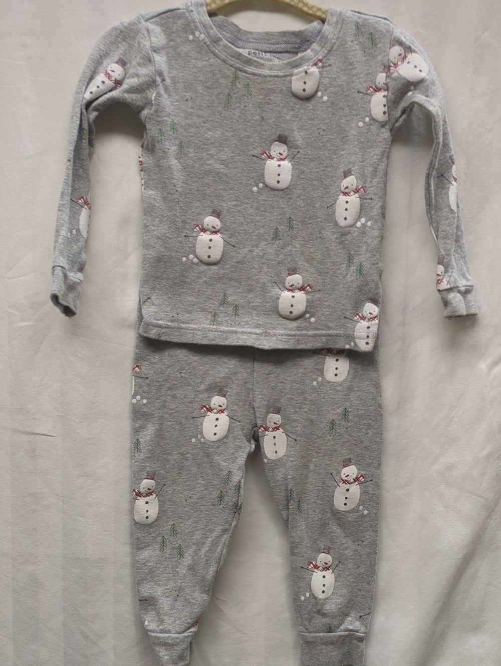 Petit Lem Snowman Pajamas